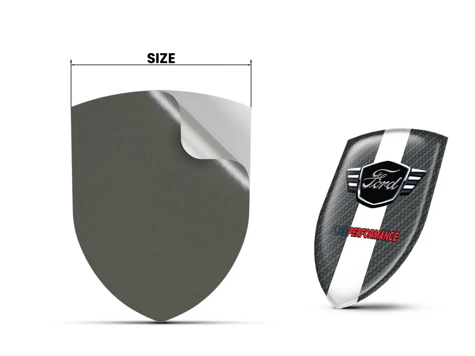 Ford Logosticker Personalisierbar Racing Exklusiv Universal